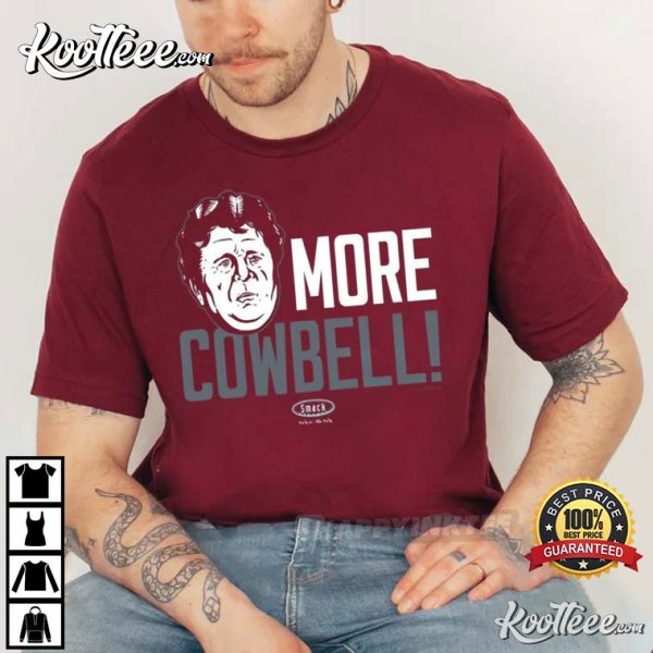 Rest In Peace Coach Mike Leach More Cowbell T-Shirt