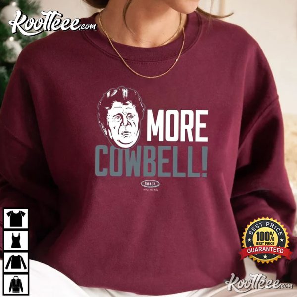 Rest In Peace Coach Mike Leach More Cowbell T-Shirt