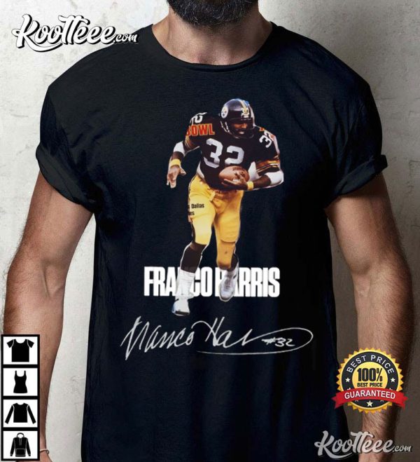 Rest In Peace Legend Franco Harris Vintage 90s T-shirt #2