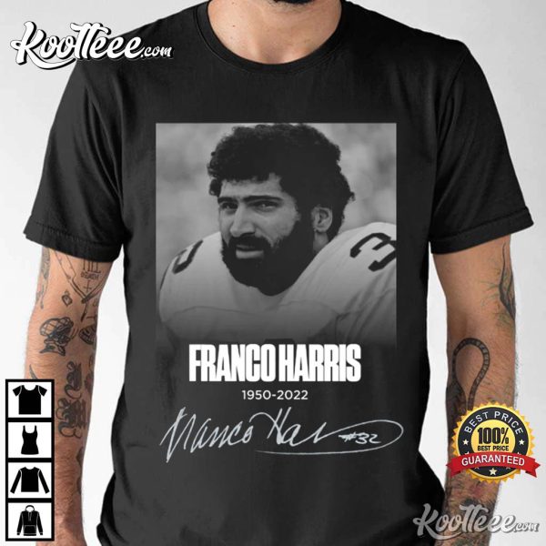 Rest In Peace Legend Franco Harris Vintage 90s T-shirt