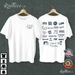 SZA With Hot Album SOS Full Tracklist T-shirt SZA With Hot Album SOS Full Tracklist T shirt 3