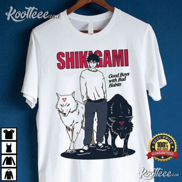 Shikigami Megumi Jujutsu Kaisen Good Boys T-Shirt