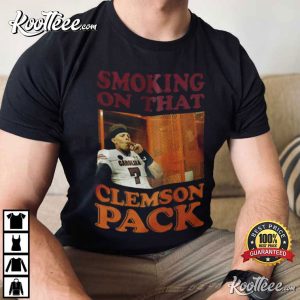 Smoking On That Clemson Pack T-Shirt Smoking On That Clemson Pack T Shirt 2