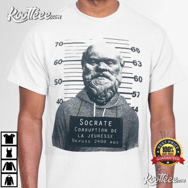 Socrate Corruption De La Jeunesse Depuis 2400 Ans T-shirt