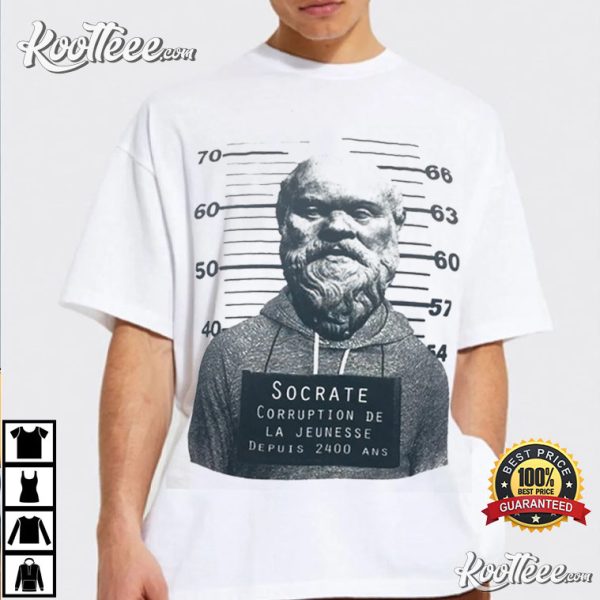Socrate Corruption De La Jeunesse Depuis 2400 Ans T-shirt