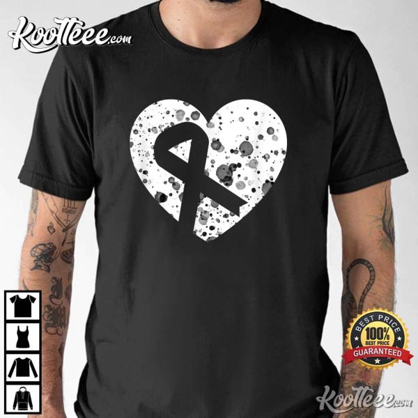 Spread Love Heart Ribbon Cancer HIV/AIDS T-Shirt