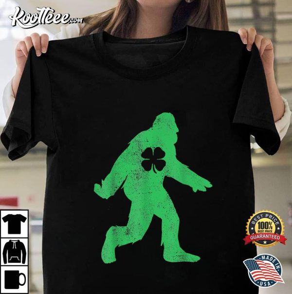 St Patrick’s Day Bigfoot Irish T-Shirt