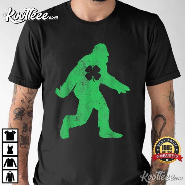 St Patrick’s Day Bigfoot Irish T-Shirt