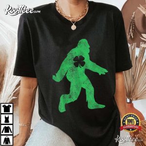 St Patricks Day Bigfoot Irish T Shirt 3