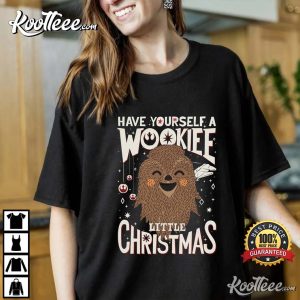 Star Wars Wookiee Little Christmas T Shirt 4