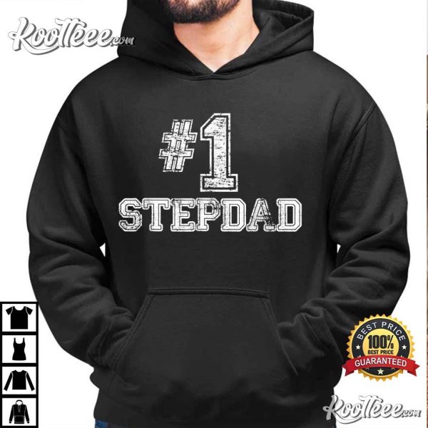 Step Dad Number One Father’s Day Gift T-shirt