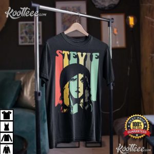 Stevie Nicks Fleetwood Mac Inspired Retro T-Shirt Stevie Nicks Fleetwood Mac Inspired Retro T Shirt 2