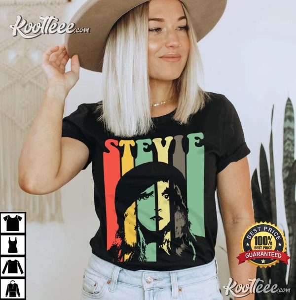 Stevie Nicks Fleetwood Mac Inspired Retro T-Shirt