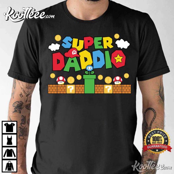 Super Daddio Game Gift For Father’s Day T-shirt