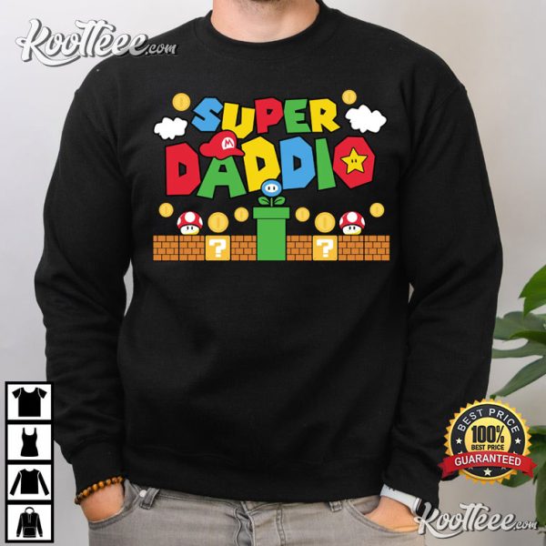 Super Daddio Game Gift For Father’s Day T-shirt