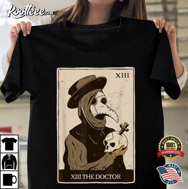 Tarot Card Plague Medical Doctor Magic Occult T-Shirt