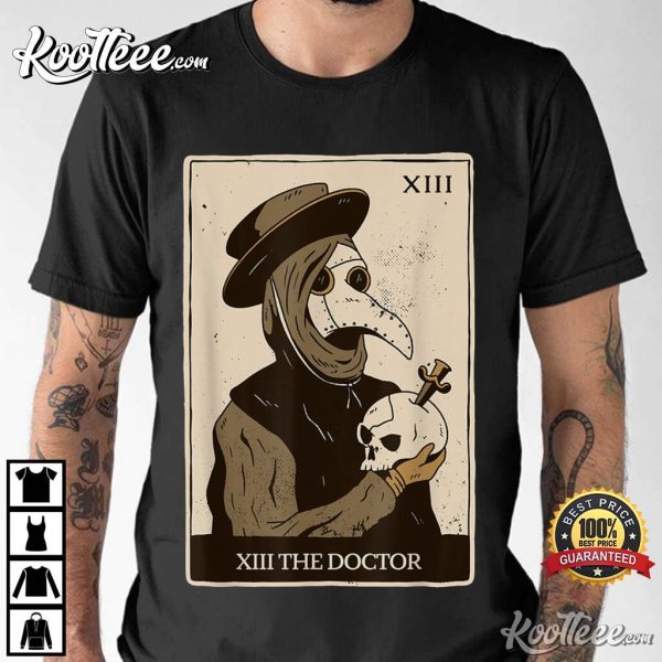 Tarot Card Plague Medical Doctor Magic Occult T-Shirt