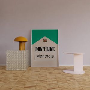 The 1975 Don't Like Menthols Poster The 1975 Dont Like Menthols Poster 1