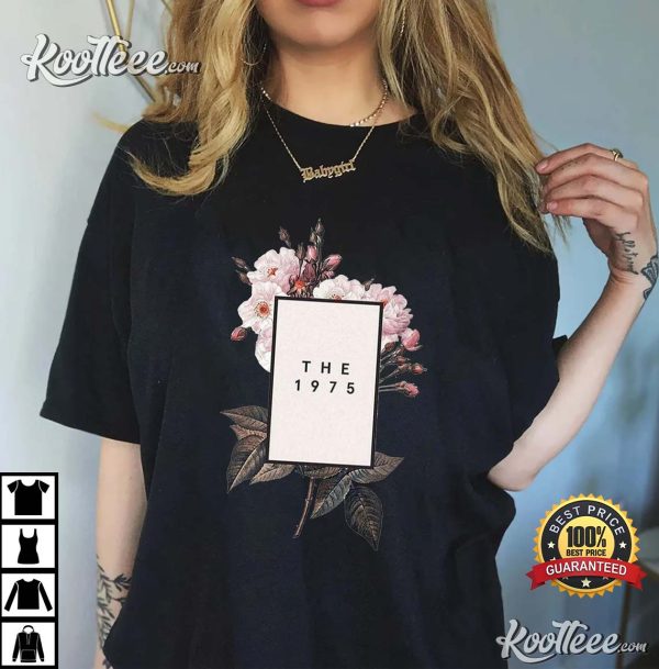 The 1975 Floral Rock Band T-Shirt