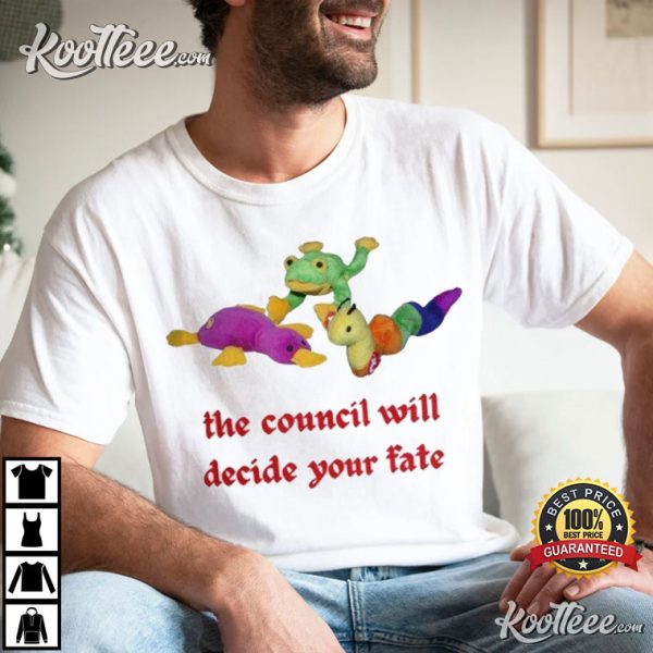 The Council Will Decide Your Fate Funny Oddly Specific T-Shirt