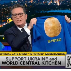 The Late Show With Stephen Colbert Is Potato T Shirt 1