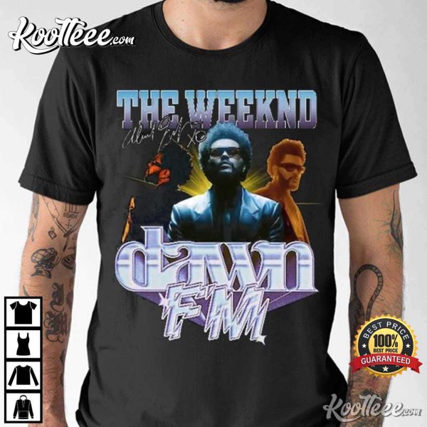 The Weeknd Dawn FM XO Autograph T-Shirt