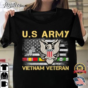 U.S Army Vietnam War Veteran T Shirt 1