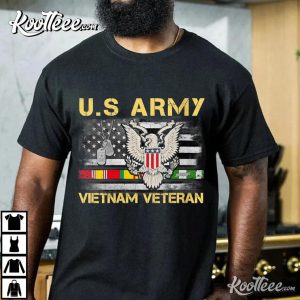 U.S Army Vietnam War Veteran T Shirt 3