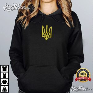 Ukrainian Flag Ukraine Support Herb T shirt 2