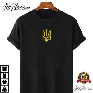 Ukrainian Flag Ukraine Support Herb T shirt 4