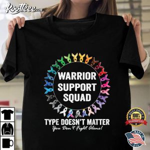 Warrior Support Squad Cancer Survivor T-Shirt Warrior Support Squad Cancer Survivor T Shirt 1