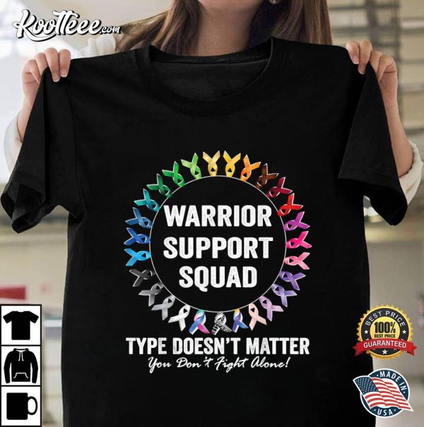 Warrior Support Squad Cancer Survivor T-Shirt