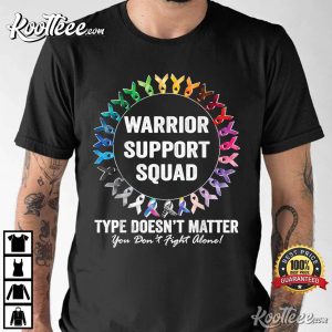 Warrior Support Squad Cancer Survivor T-Shirt Warrior Support Squad Cancer Survivor T Shirt 2