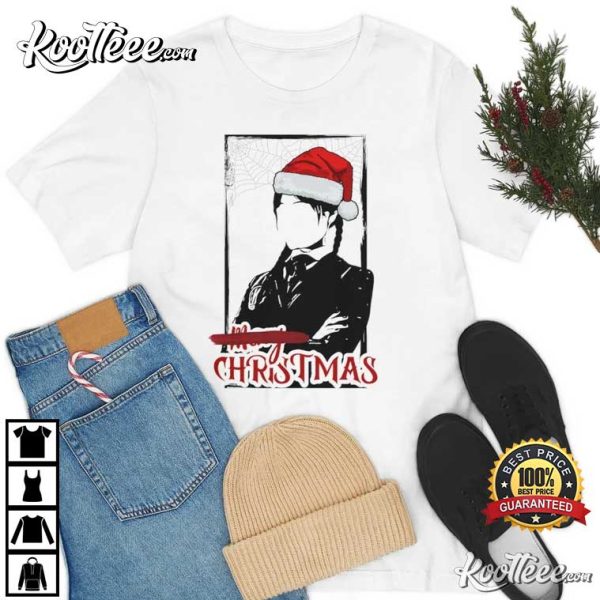 Wednesday Addams Christmas Special T-Shirt