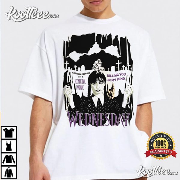Wednesday Addams Family TV Series Best Day Of Week T-Shirt