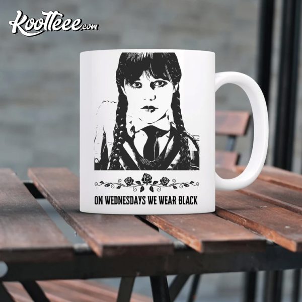 Wednesday Addams Mean Girls Mashup Coffee Mug
