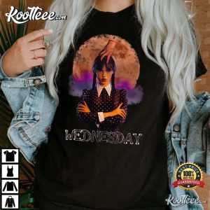 Wednesday Addams Wednesday Merch Unisex T-Shirt #3 Wednesday Addams Wednesday Merch Unisex T Shirt 1 2