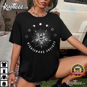 Wednesday Nightshade Society Merch Unisex T-Shirt Wednesday Nightshade Society Merch Unisex T-Shirt