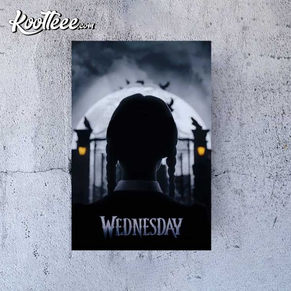Wednesday The Addams Family Netflix TV Show Poster
