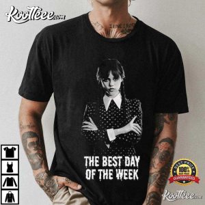 Wednesday The Best Day The Addams Family T-Shirt Wednesday The Best Day The Addams Family T Shirt 1