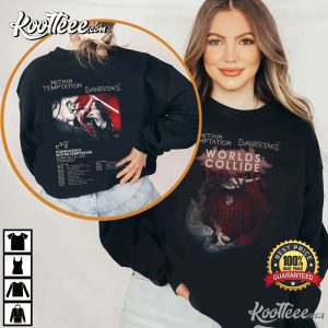 Within Temptation Evanescence Tour 2022 UK T-Shirt