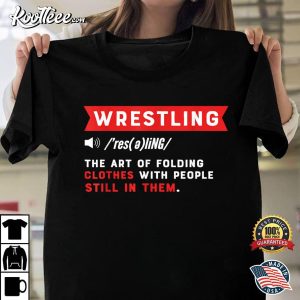 Wrestling Definition Gift For Wrestler T Shirt 1