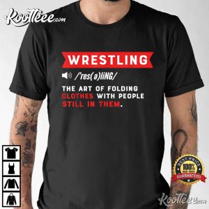 Wrestling Definition Gift For Wrestler T Shirt 2