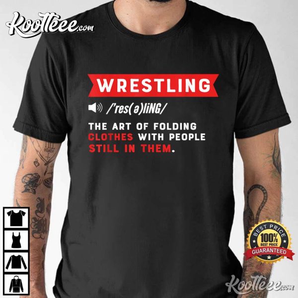 Wrestling Definition Gift For Wrestler T-Shirt