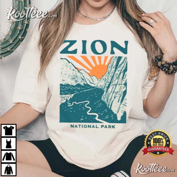 Zion National Park Vintage Utah T-Shirt
