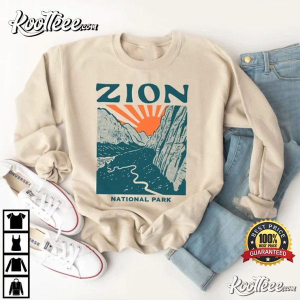 Zion National Park Vintage Utah T-Shirt