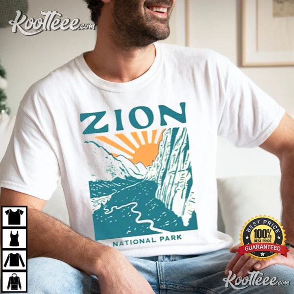 Zion National Park Vintage Utah T-Shirt