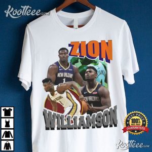 Zion Williamson New Orleans Pelicans T Shirt 4