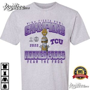 2022 TCU Horned Frog Football Champions Fiesta Bowl T-Shirt 2022 TCU Horned Frog Football Champions Fiesta Bowl T Sh 4