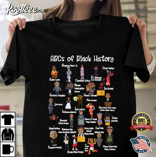 ABCs Of Black History Month Original T-Shirt